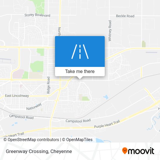 Greenway Crossing map