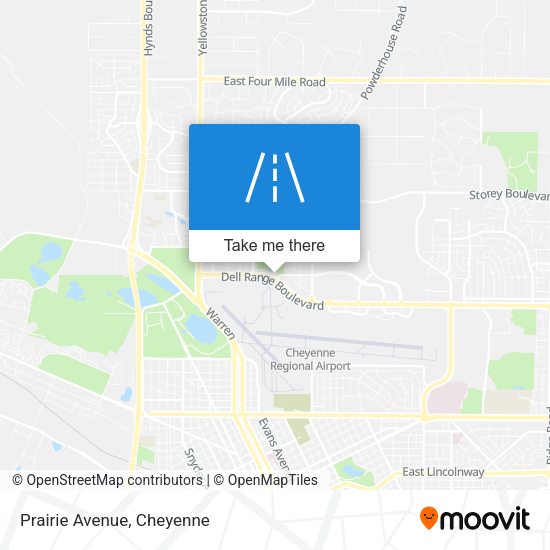 Mapa de Prairie Avenue