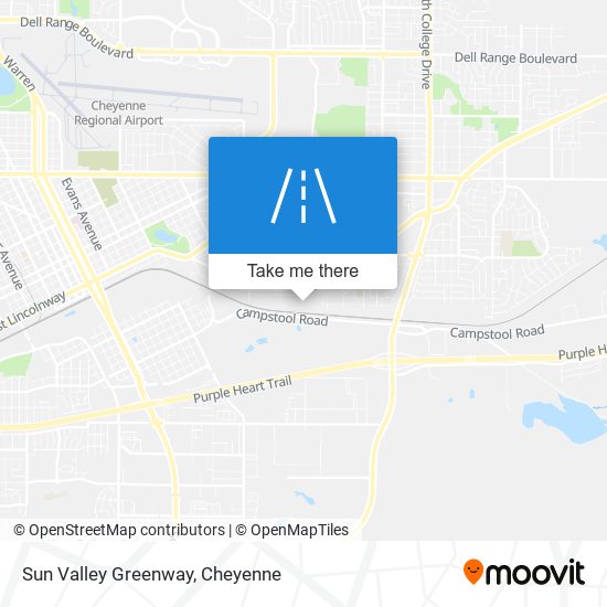 Mapa de Sun Valley Greenway