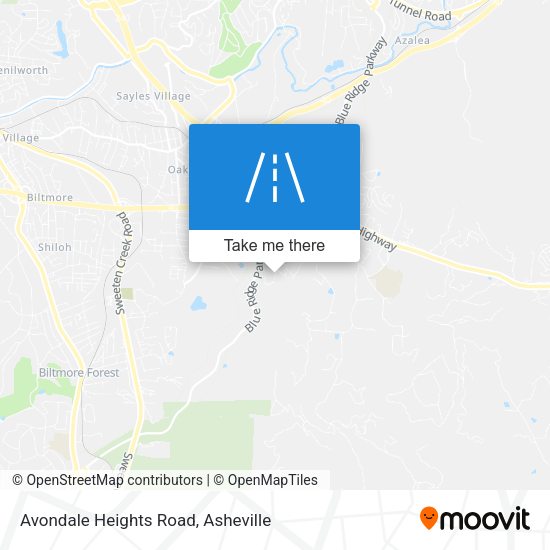 Mapa de Avondale Heights Road