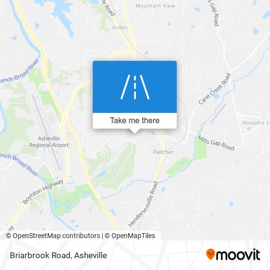 Mapa de Briarbrook Road
