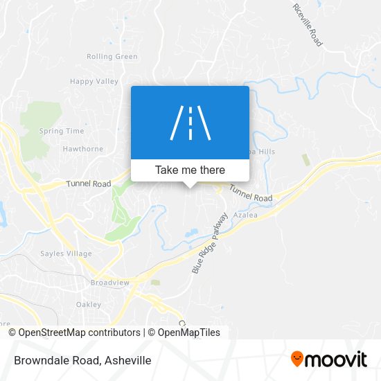 Mapa de Browndale Road