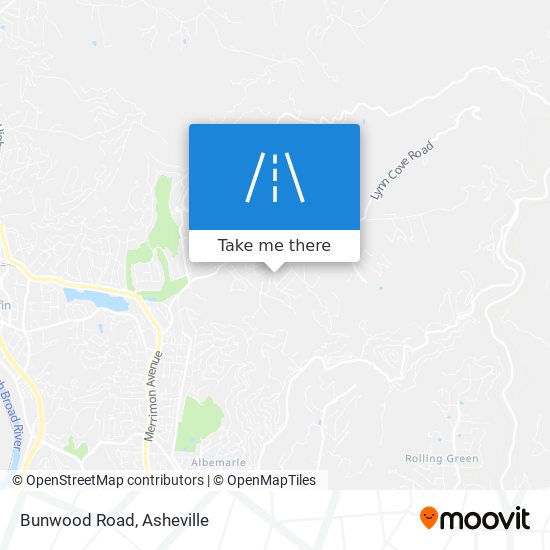 Mapa de Bunwood Road