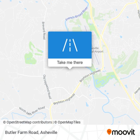 Mapa de Butler Farm Road
