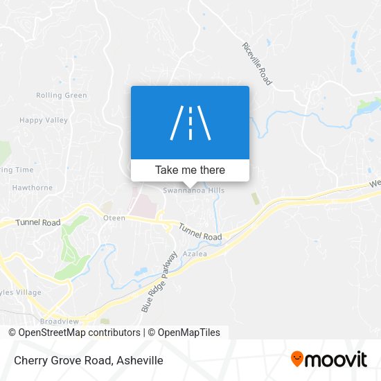 Cherry Grove Road map