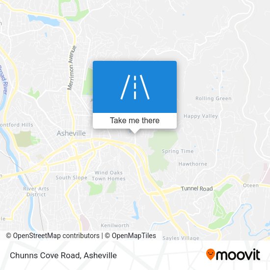 Mapa de Chunns Cove Road