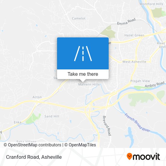 Mapa de Cranford Road