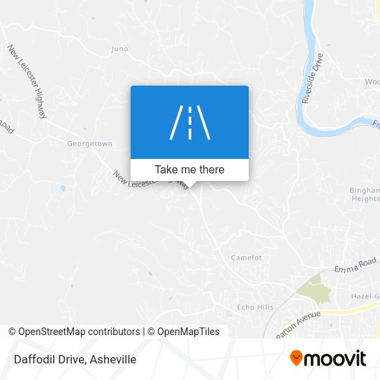 Mapa de Daffodil Drive
