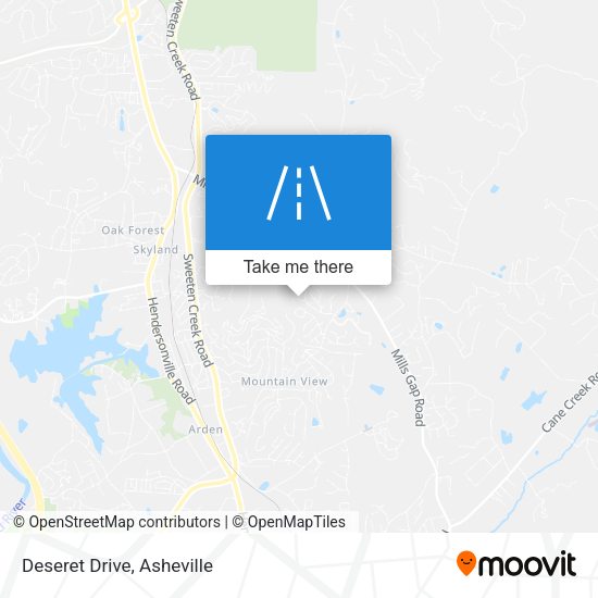 Mapa de Deseret Drive