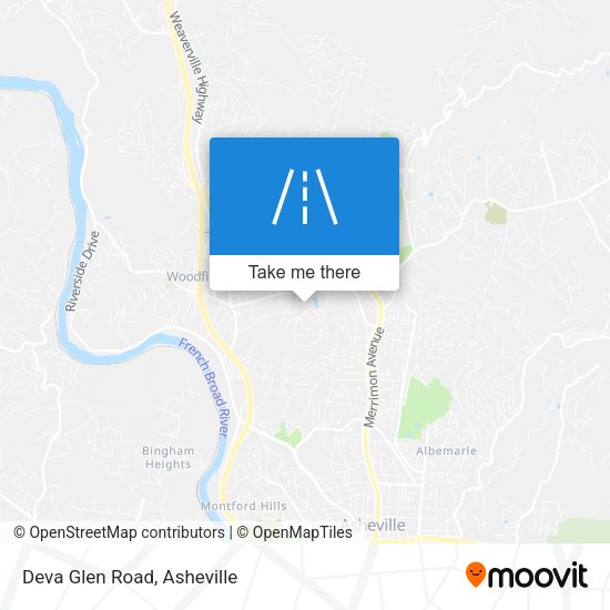 Mapa de Deva Glen Road