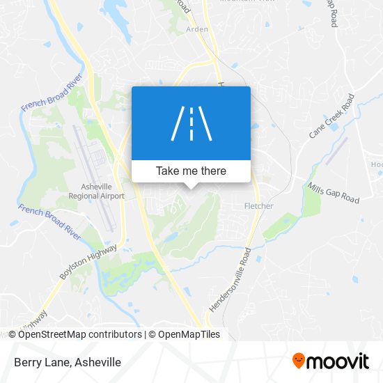 Mapa de Berry Lane