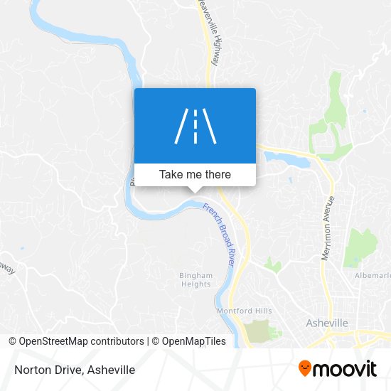 Norton Drive map