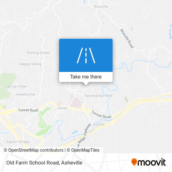Old Farm School Road map