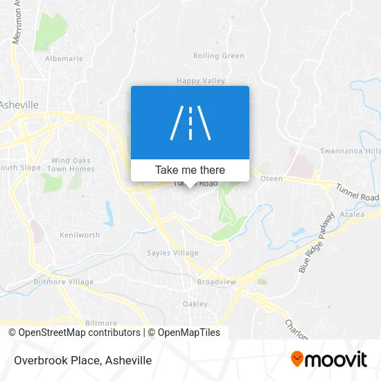 Overbrook Place map