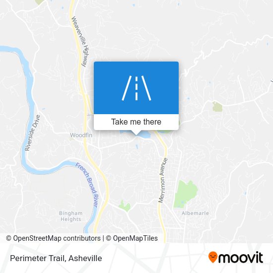 Perimeter Trail map