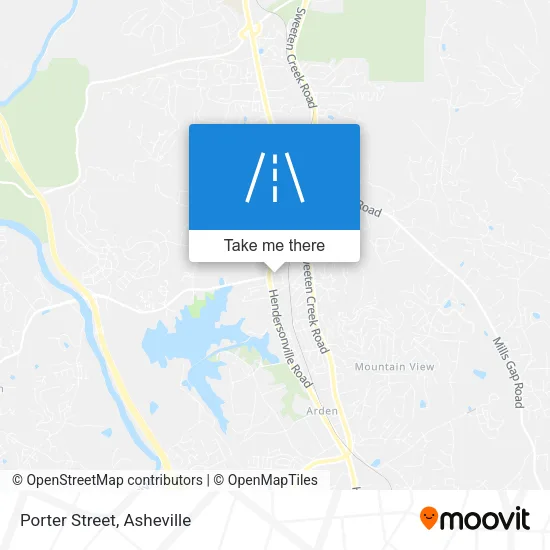 Porter Street map