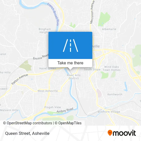 Queen Street map