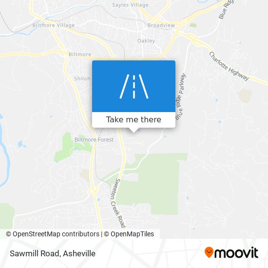 Mapa de Sawmill Road