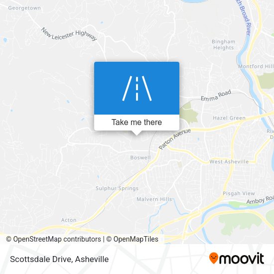 Mapa de Scottsdale Drive