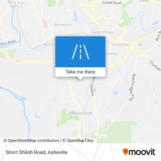 Mapa de Short Shiloh Road