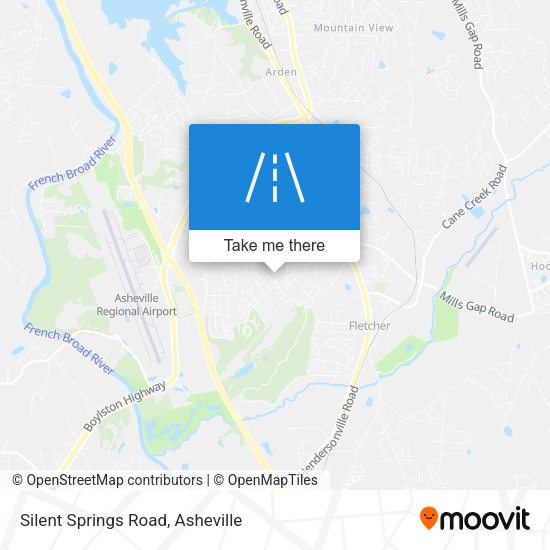 Silent Springs Road map