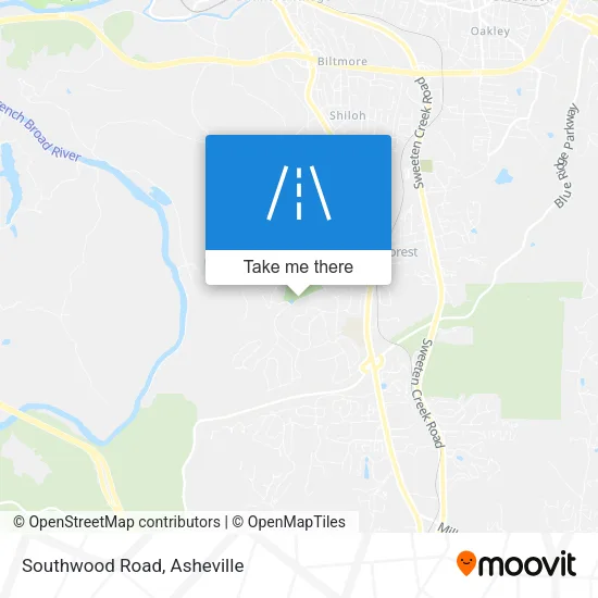 Southwood Road map