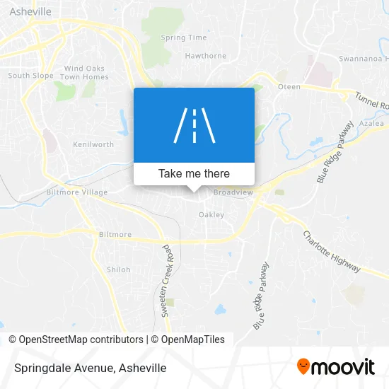 Springdale Avenue map