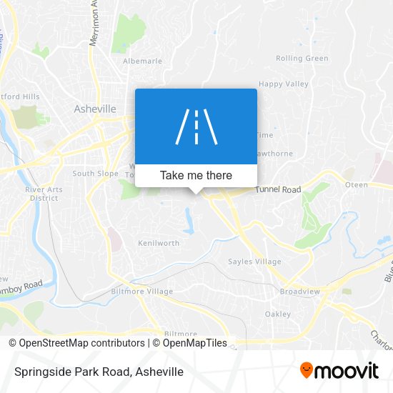 Mapa de Springside Park Road