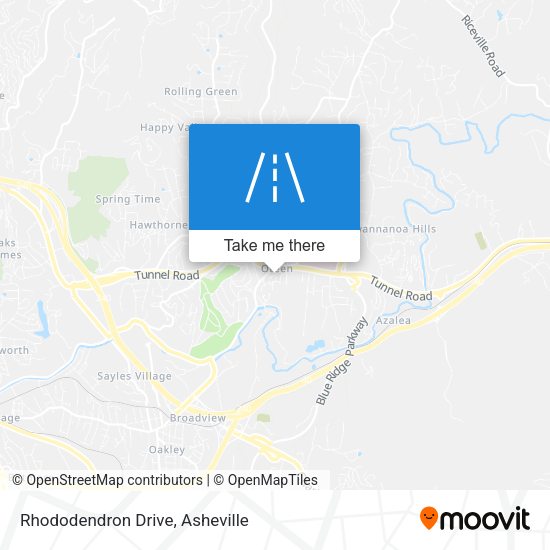 Rhododendron Drive map