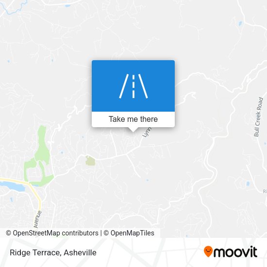 Mapa de Ridge Terrace