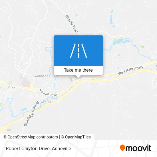 Robert Clayton Drive map
