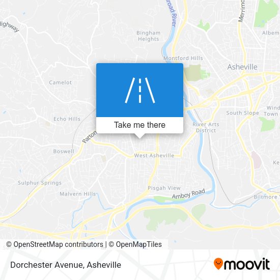 Dorchester Avenue map