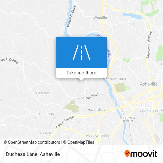 Mapa de Duchess Lane