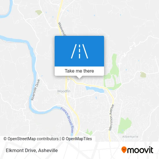 Elkmont Drive map