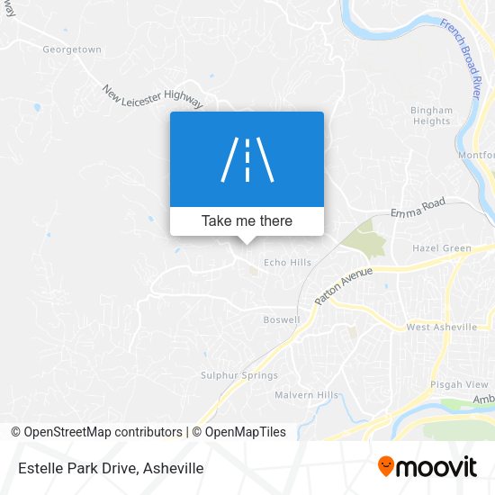 Estelle Park Drive map