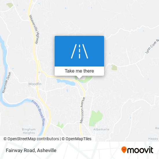 Fairway Road map