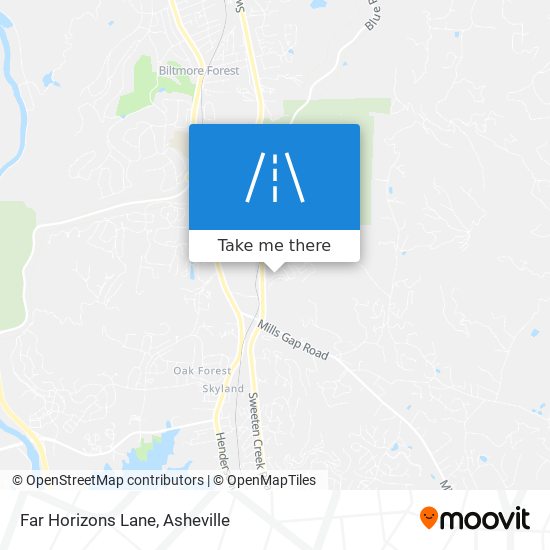 Far Horizons Lane map