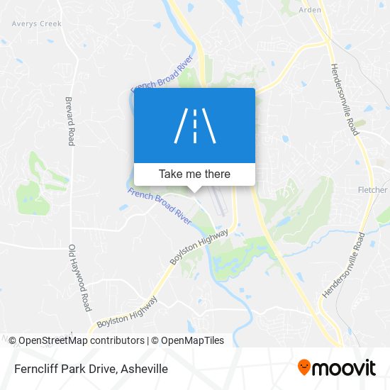 Ferncliff Park Drive map