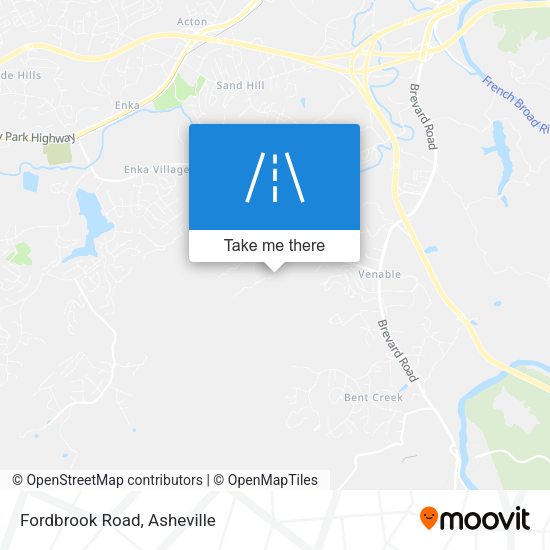 Mapa de Fordbrook Road