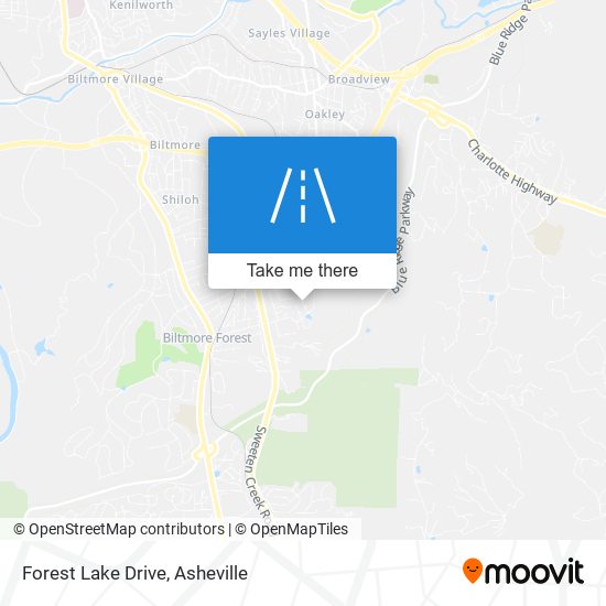 Mapa de Forest Lake Drive