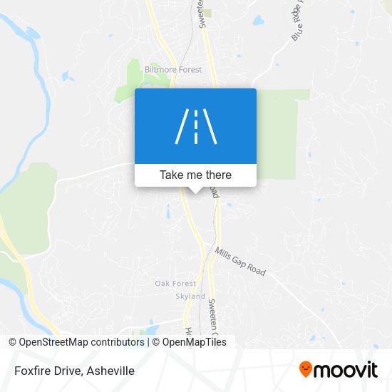Mapa de Foxfire Drive