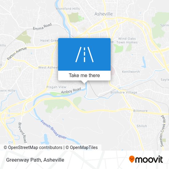 Mapa de Greenway Path