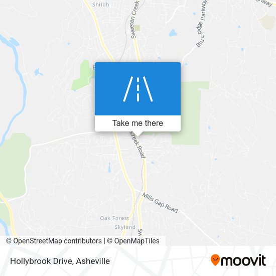 Mapa de Hollybrook Drive