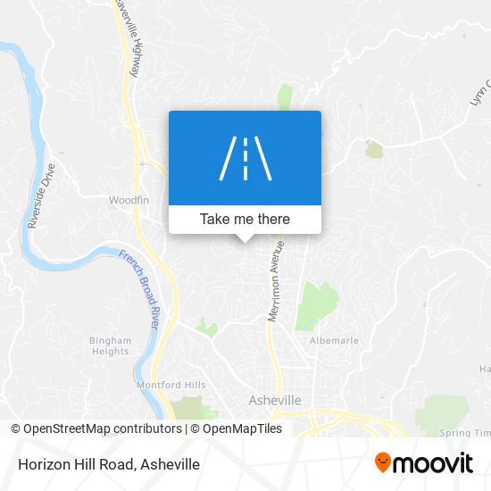 Mapa de Horizon Hill Road