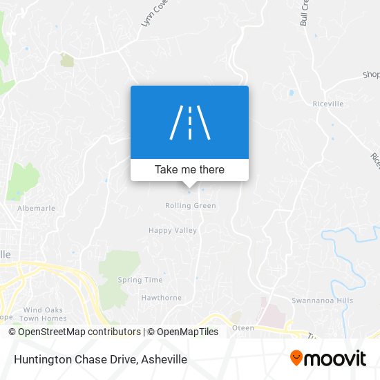 Huntington Chase Drive map