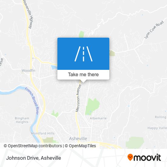 Mapa de Johnson Drive
