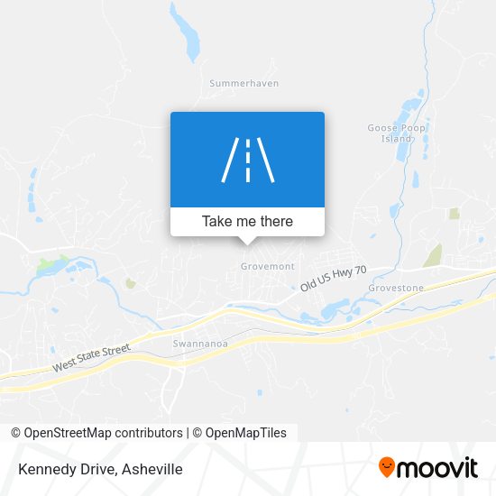 Mapa de Kennedy Drive