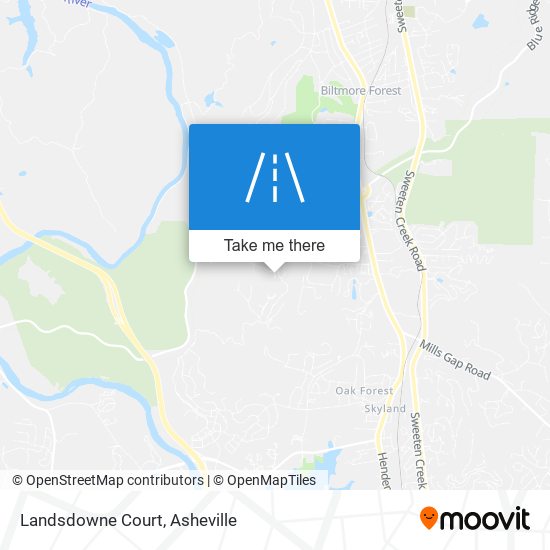 Landsdowne Court map