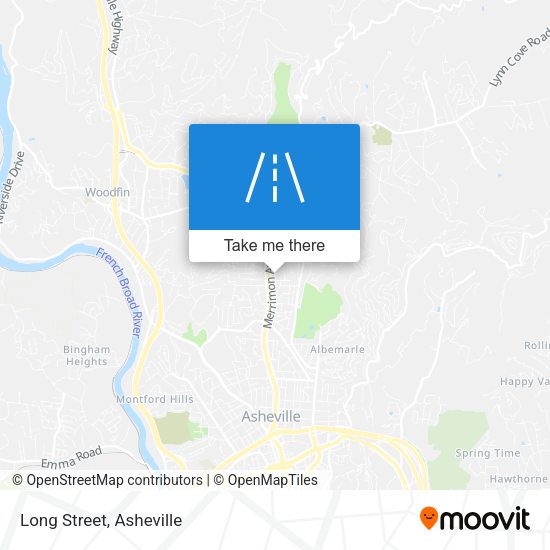 Mapa de Long Street