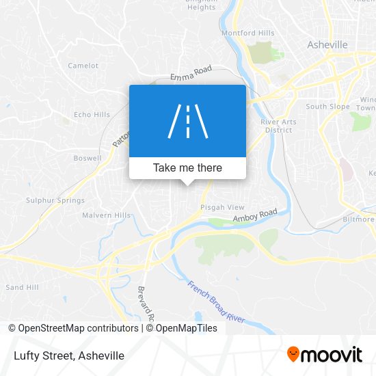 Mapa de Lufty Street